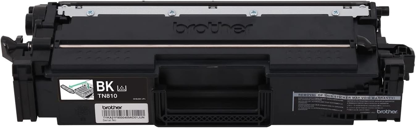 image:imageBrother Genuine High Yield Toner Cartridge TN810XLY Replacement Yellow Toner Page Yield Up to 9000 PagesBlack
