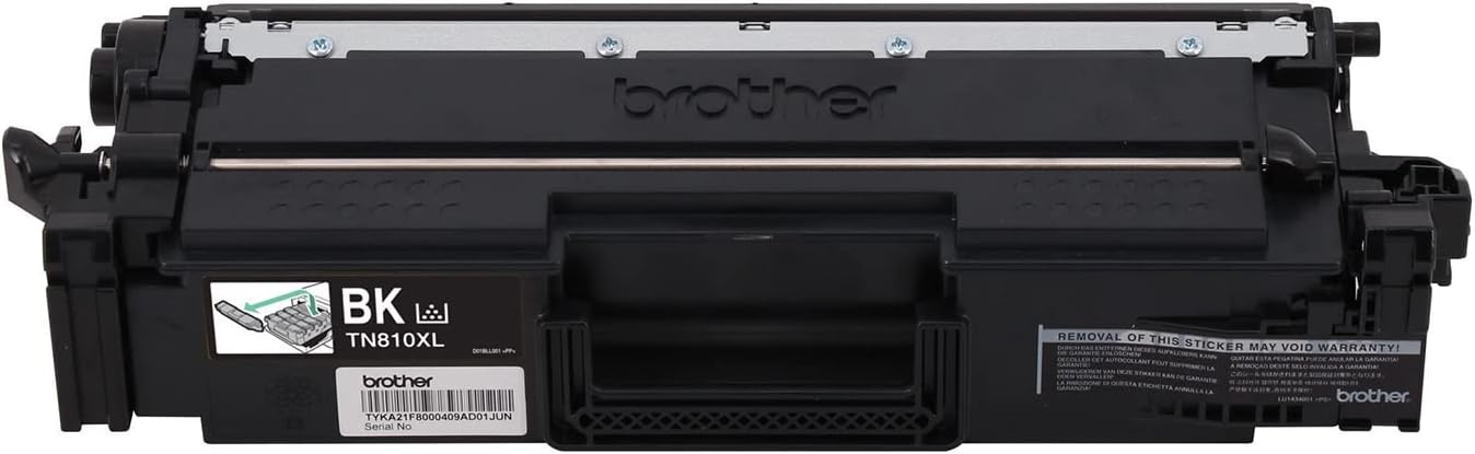 image:imageBrother Genuine High Yield Toner Cartridge TN810XLY Replacement Yellow Toner Page Yield Up to 9000 PagesBlack