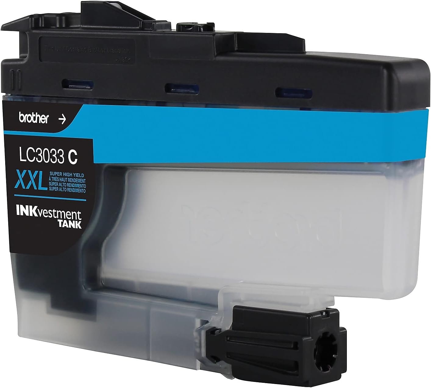 image:imageBrother Genuine LC3033C Single Pack Super HighYield Cyan INKvestment Tank Ink Cartridge Page Yield Up to 1500 Pages LC3033 Amazon Dash Replenishment CartridgeMagenta