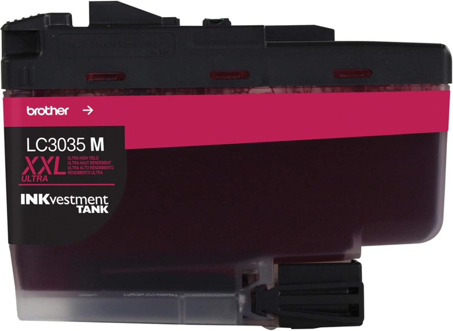 image:imageBrother Genuine LC3033C Single Pack Super HighYield Cyan INKvestment Tank Ink Cartridge Page Yield Up to 1500 Pages LC3033 Amazon Dash Replenishment CartridgeMagenta