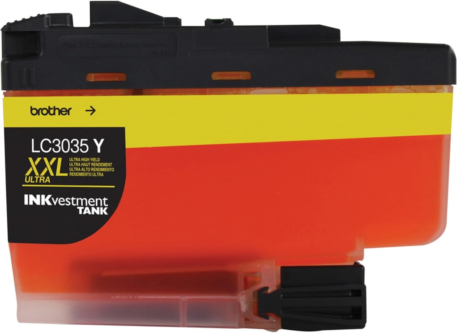 image:imageBrother Genuine LC3033C Single Pack Super HighYield Cyan INKvestment Tank Ink Cartridge Page Yield Up to 1500 Pages LC3033 Amazon Dash Replenishment CartridgeYellow