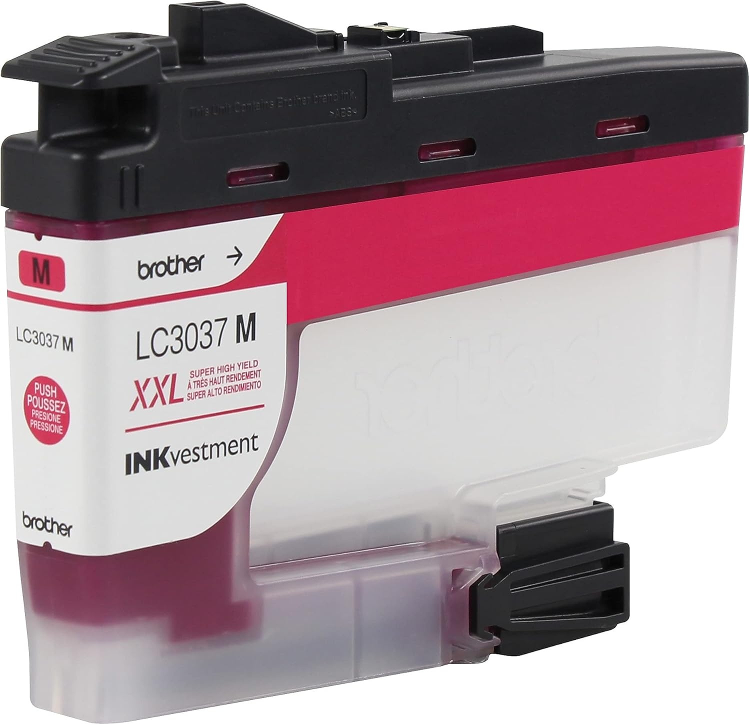 image:imageBrother Genuine LC3039C Single Pack Ultra HighYield Cyan INKvestment Tank Ink Cartridge Page Yield Up to 5000 Pages LC3039 Amazon Dash Replenishment CartridgeMagenta