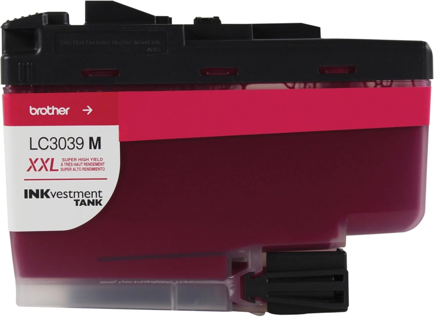 image:imageBrother Genuine LC3039C Single Pack Ultra HighYield Cyan INKvestment Tank Ink Cartridge Page Yield Up to 5000 Pages LC3039 Amazon Dash Replenishment CartridgeMagenta