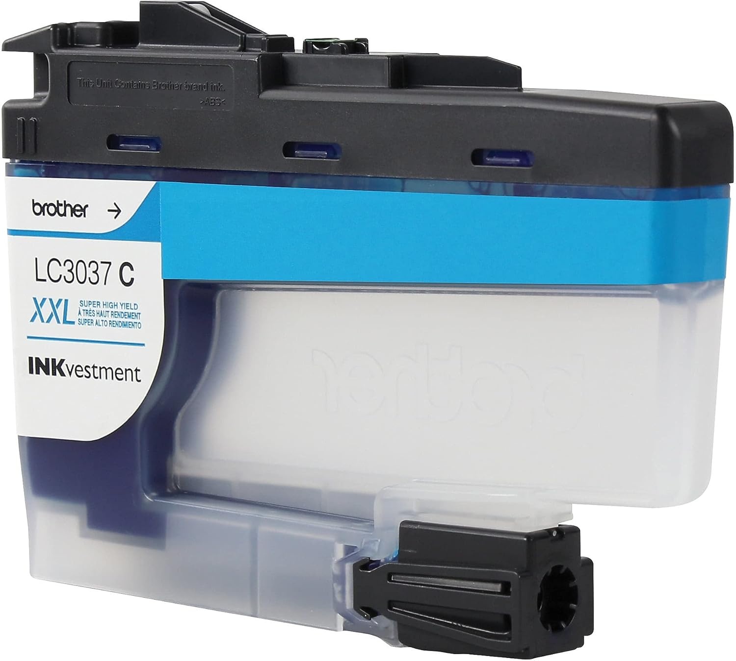 image:imageBrother Genuine LC3039C Single Pack Ultra HighYield Cyan INKvestment Tank Ink Cartridge Page Yield Up to 5000 Pages LC3039 Amazon Dash Replenishment CartridgeCyan