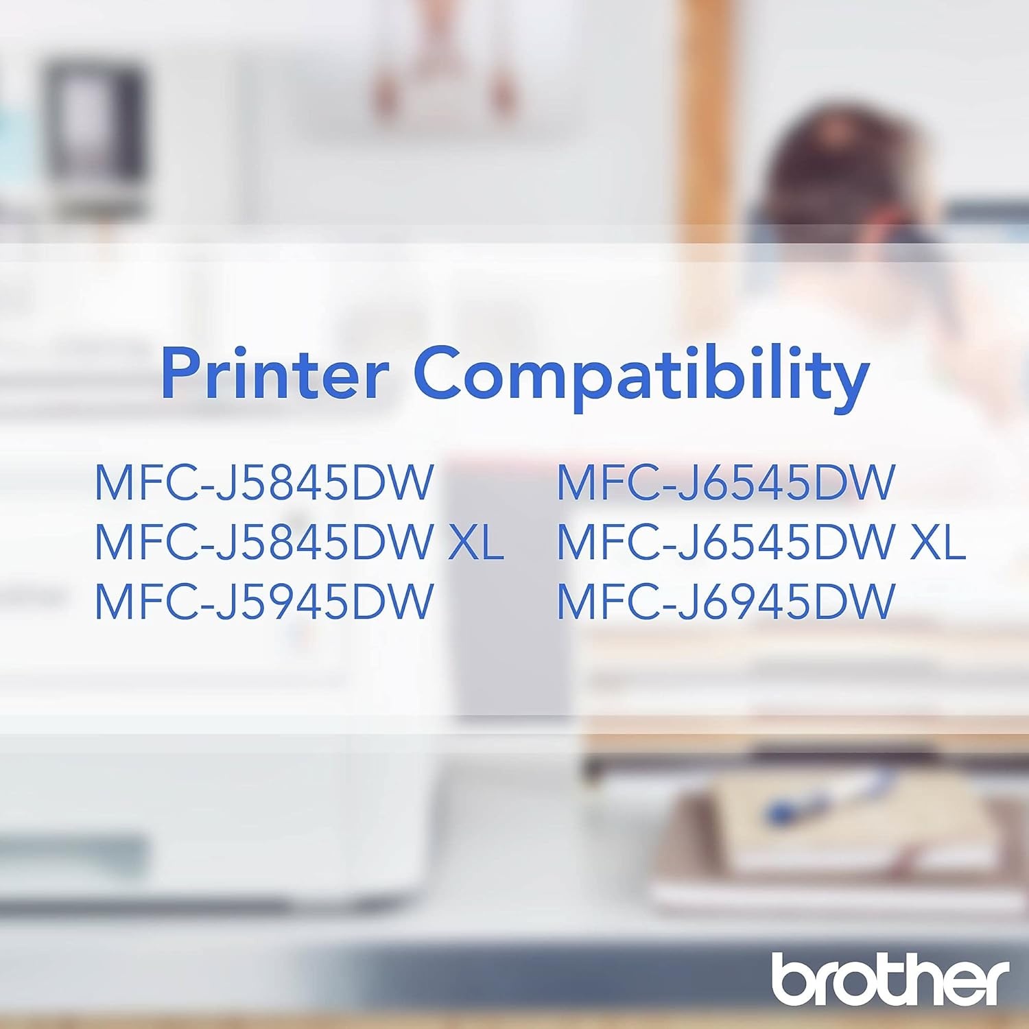 image:imageBrother Genuine LC3039C Single Pack Ultra HighYield Cyan INKvestment Tank Ink Cartridge Page Yield Up to 5000 Pages LC3039 Amazon Dash Replenishment CartridgeBlack