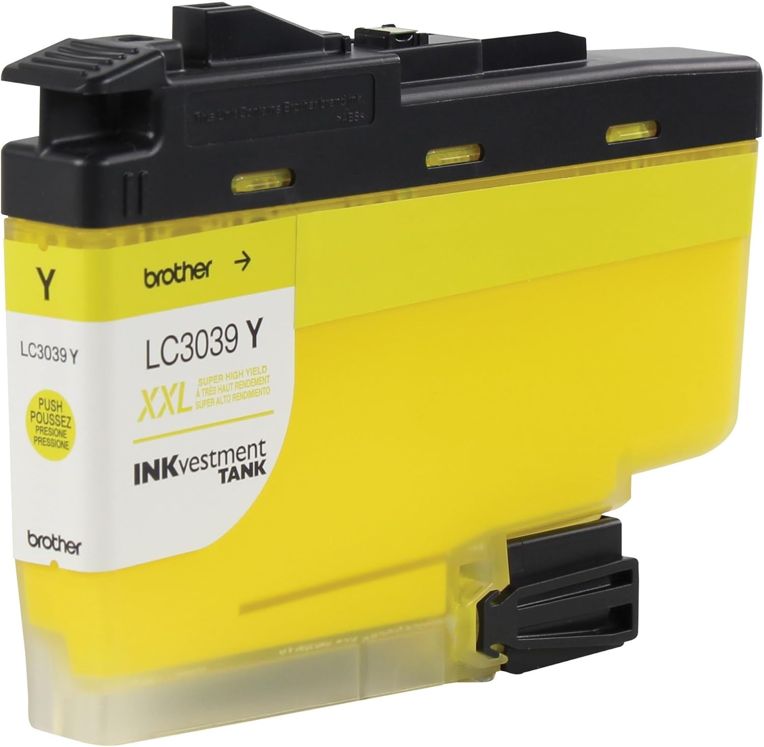 image:imageBrother Genuine LC3039C Single Pack Ultra HighYield Cyan INKvestment Tank Ink Cartridge Page Yield Up to 5000 Pages LC3039 Amazon Dash Replenishment CartridgeYellow