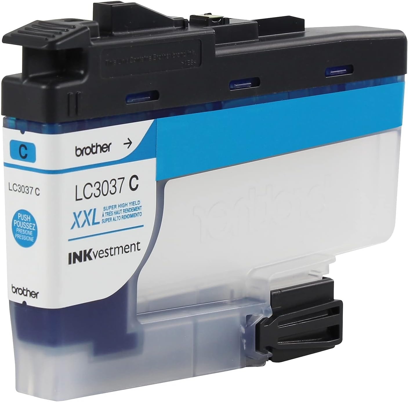 image:imageBrother Genuine LC3039C Single Pack Ultra HighYield Cyan INKvestment Tank Ink Cartridge Page Yield Up to 5000 Pages LC3039 Amazon Dash Replenishment CartridgeCyan