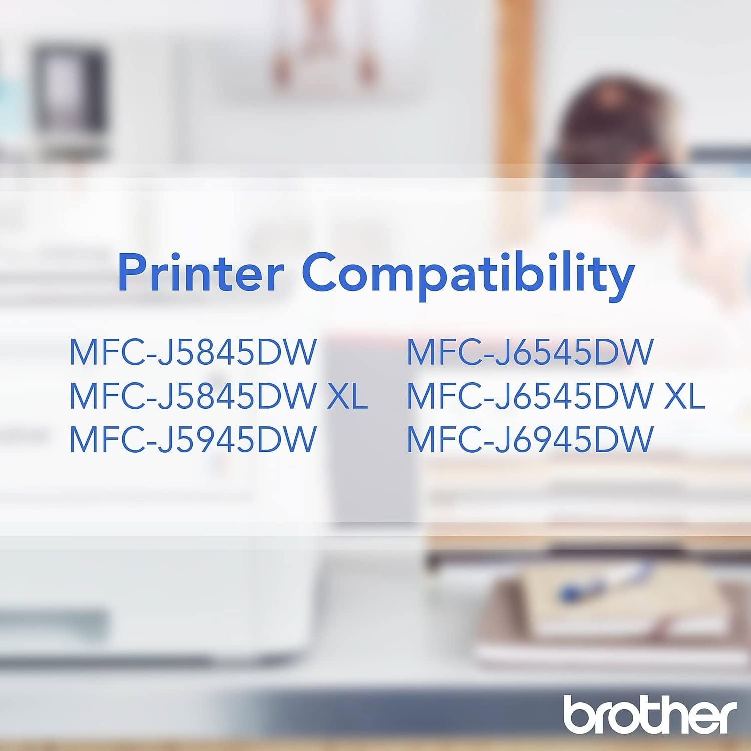 image:imageBrother Genuine LC3039C Single Pack Ultra HighYield Cyan INKvestment Tank Ink Cartridge Page Yield Up to 5000 Pages LC3039 Amazon Dash Replenishment CartridgeColors