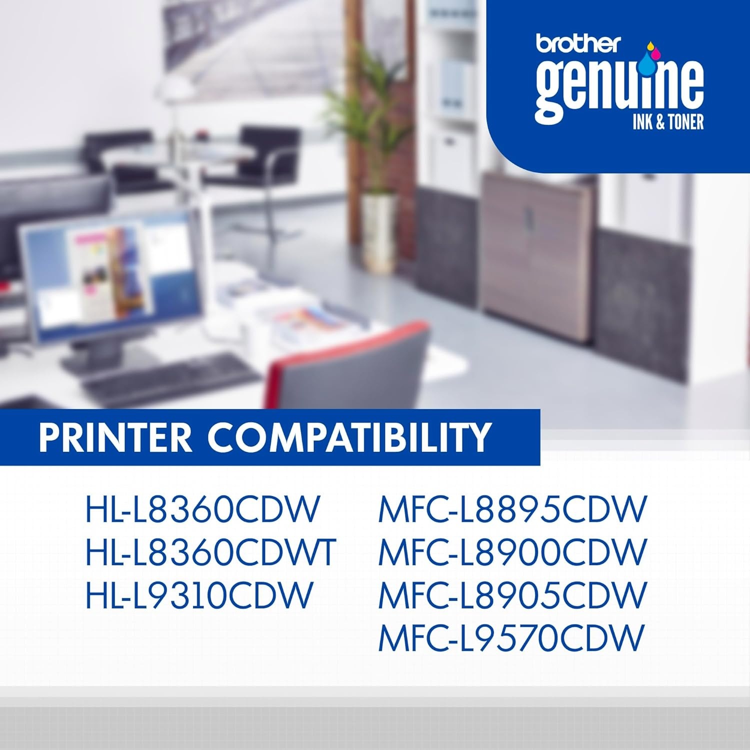 image:imageBrother Genuine Super High Yield Toner Cartridge TN436C Replacement Cyan Toner Yield up to 6500 Pages Amazon Dash Replenishment CartridgeBlack