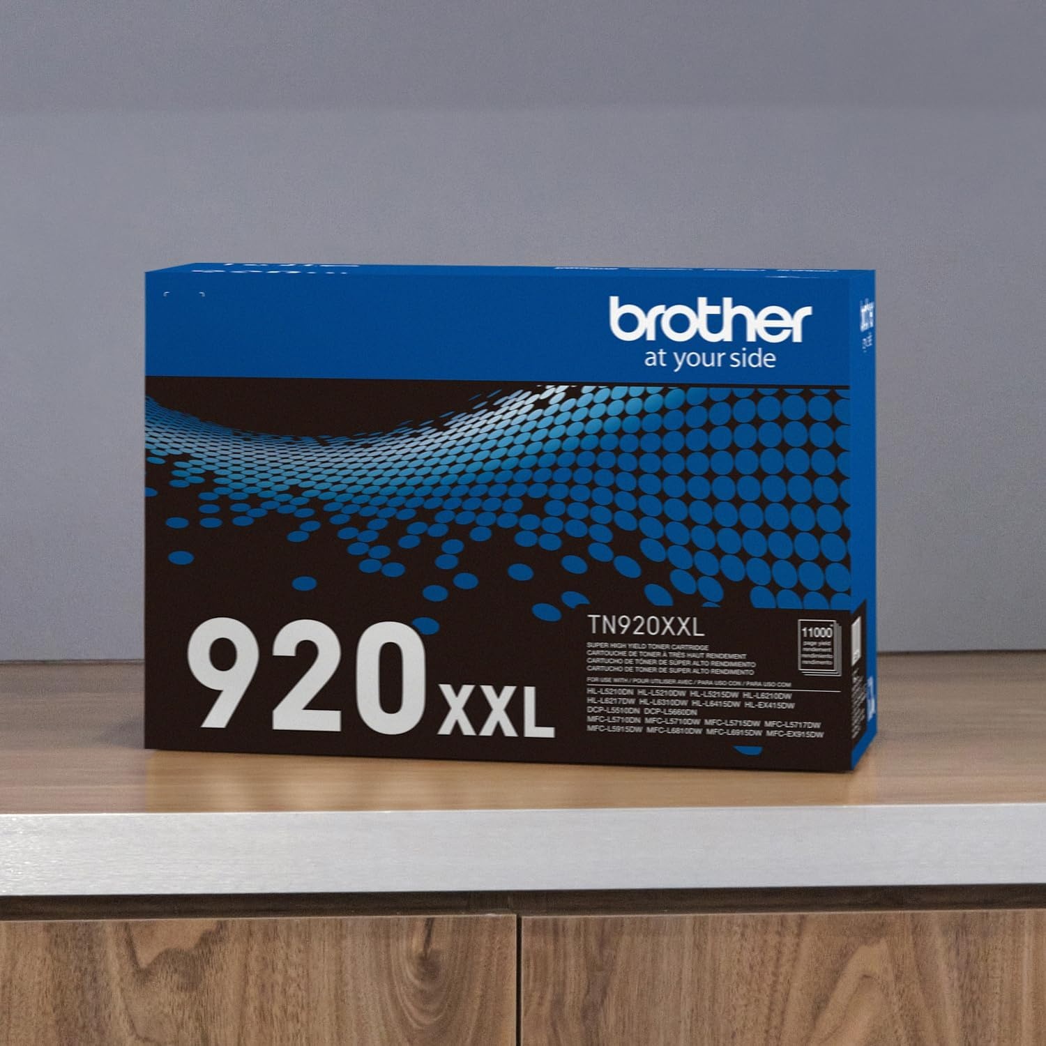 image:imageBrother Genuine TN920XL HighYield Black Toner Cartridge 2Pack for Professional Business Laser Printers 12000 Pages per Cartridge Compatible with HLL5210DW HLL6210DW SeriesPack of 1