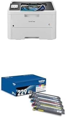 image:imageBrother HLL3280CDW Wireless Compact Digital Color Printer with Laser Quality Output Duplex Mobile Printing amp Ethernet Includes 2 Month Refresh Subscription TrialWorks with AlexaNew