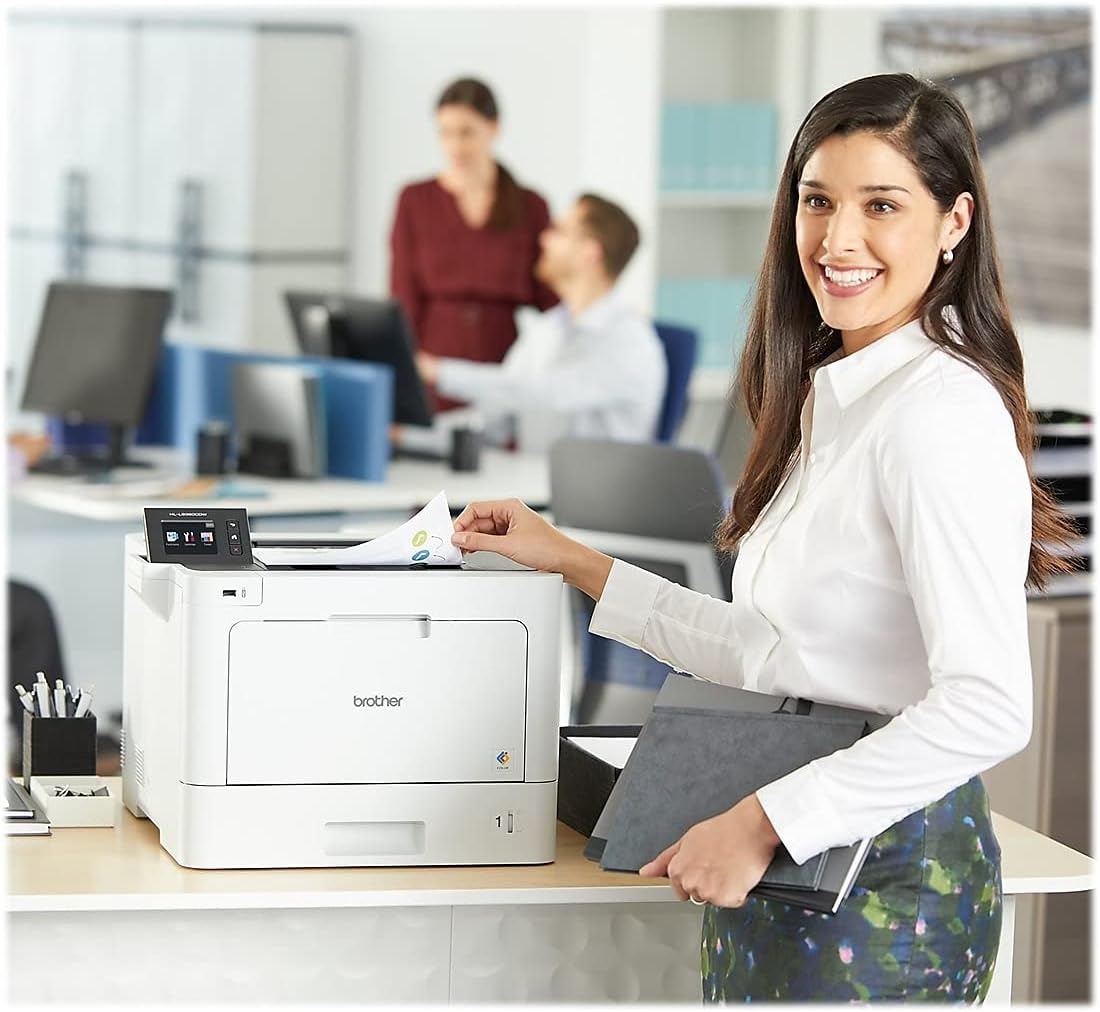 image:imageBrother HLL8430CDWT Business Color Laser Printer with LowCost Printing Wireless Networking and Dual Paper TraysPrevious Version HLL8360CDW