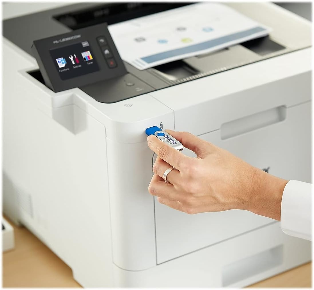 image:imageBrother HLL8430CDWT Business Color Laser Printer with LowCost Printing Wireless Networking and Dual Paper TraysPrevious Version HLL8360CDW