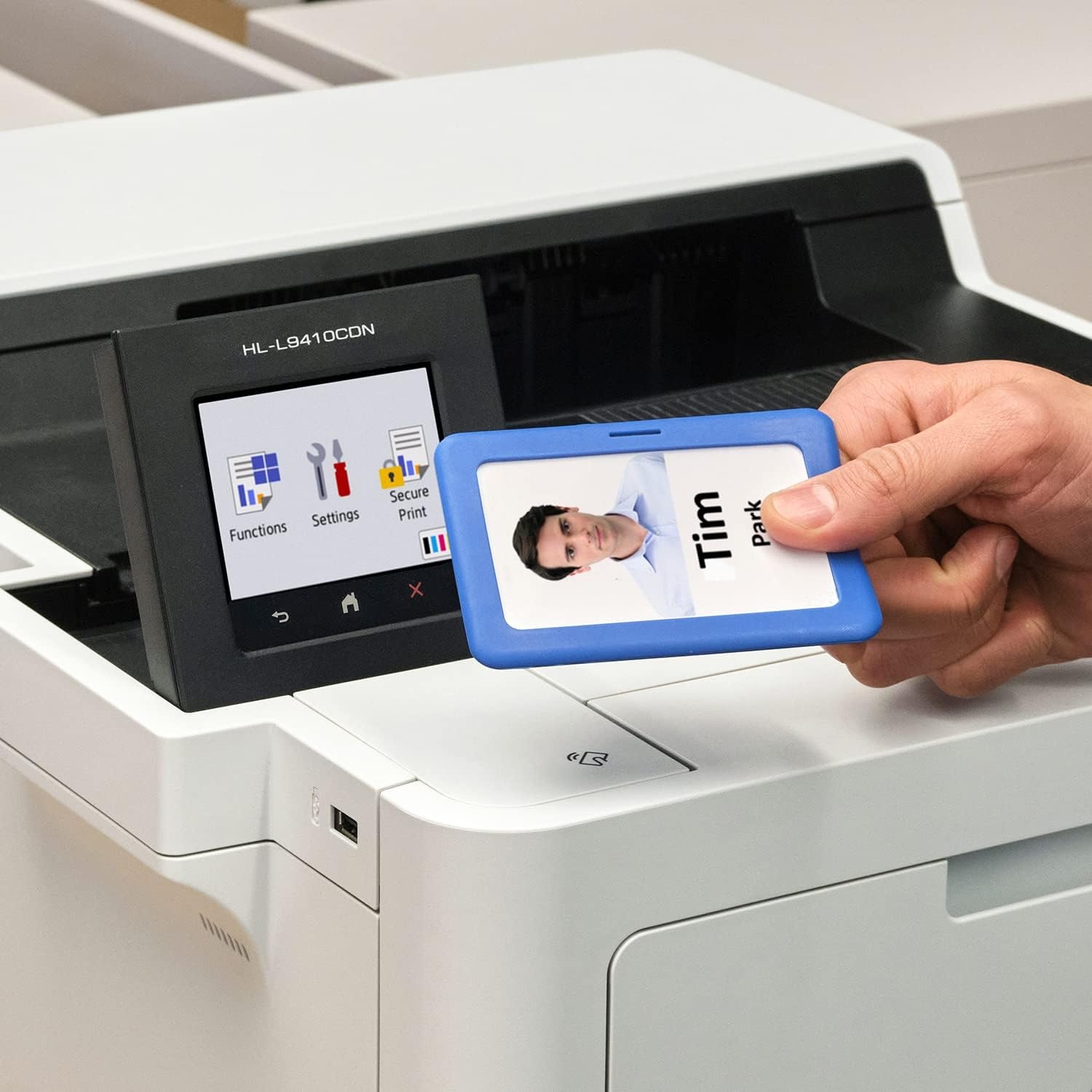 image:imageBrother HLL9410CDN Enterprise Color Laser Printer with Fast Printing Large Paper Capacity and Advanced Security Features