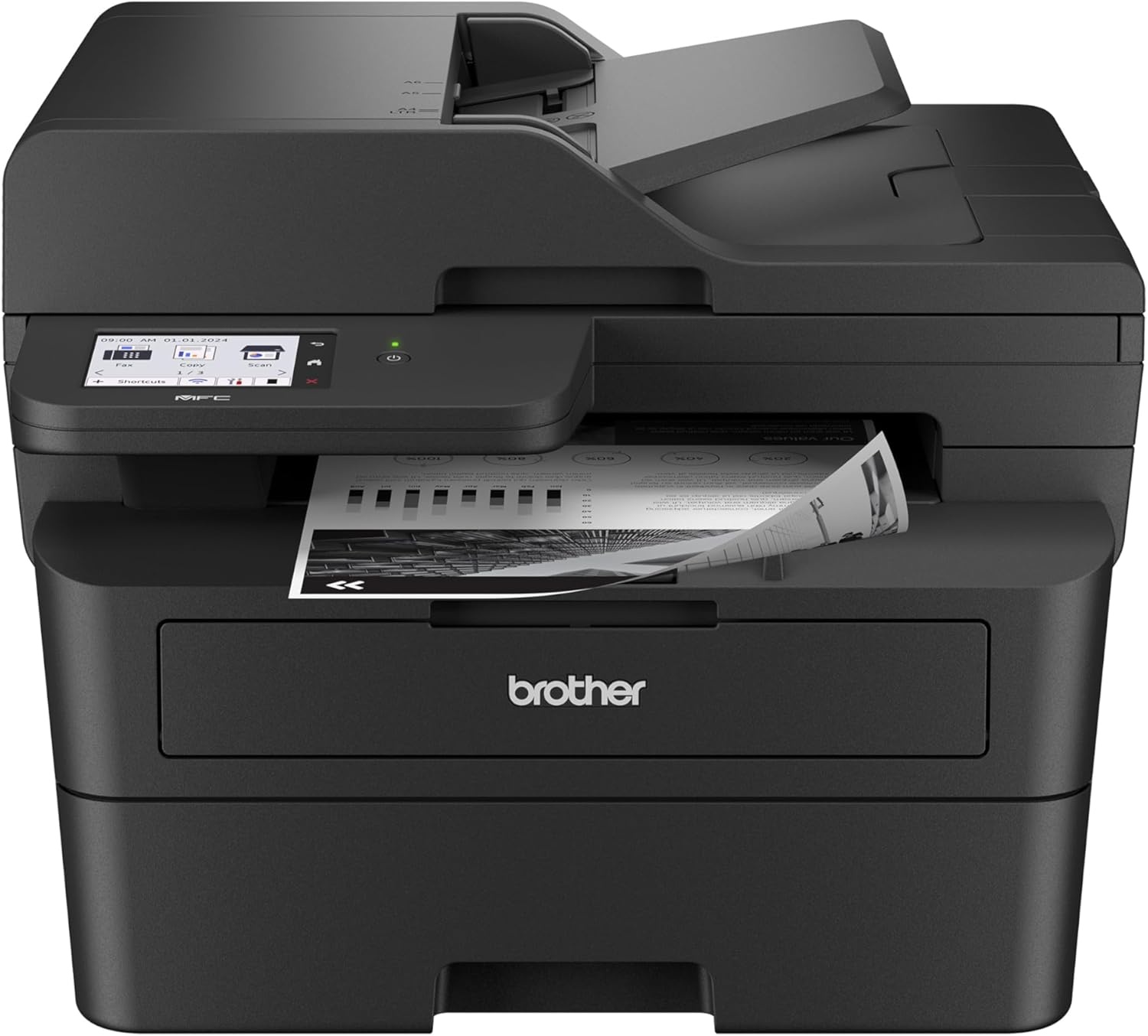 image:imageBrother MFCL2900DW XL Wireless Compact Monochrome AllinOne Laser Printer with Duplex Copy amp Scan Fax Black amp White Up to 4200 Pages of Toner Included1 Amazon Dash Replenishment ReadyNew