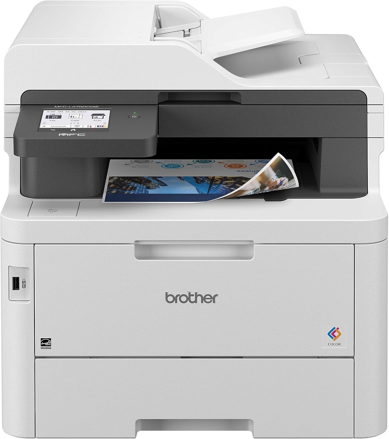 image:imageBrother MFCL3780CDW Wireless Digital Color AllinOne Printer with Laser Quality Output Single Pass Duplex Copy amp Scan Includes 2 Month Refresh Subscription Trial Works with AlexaNew