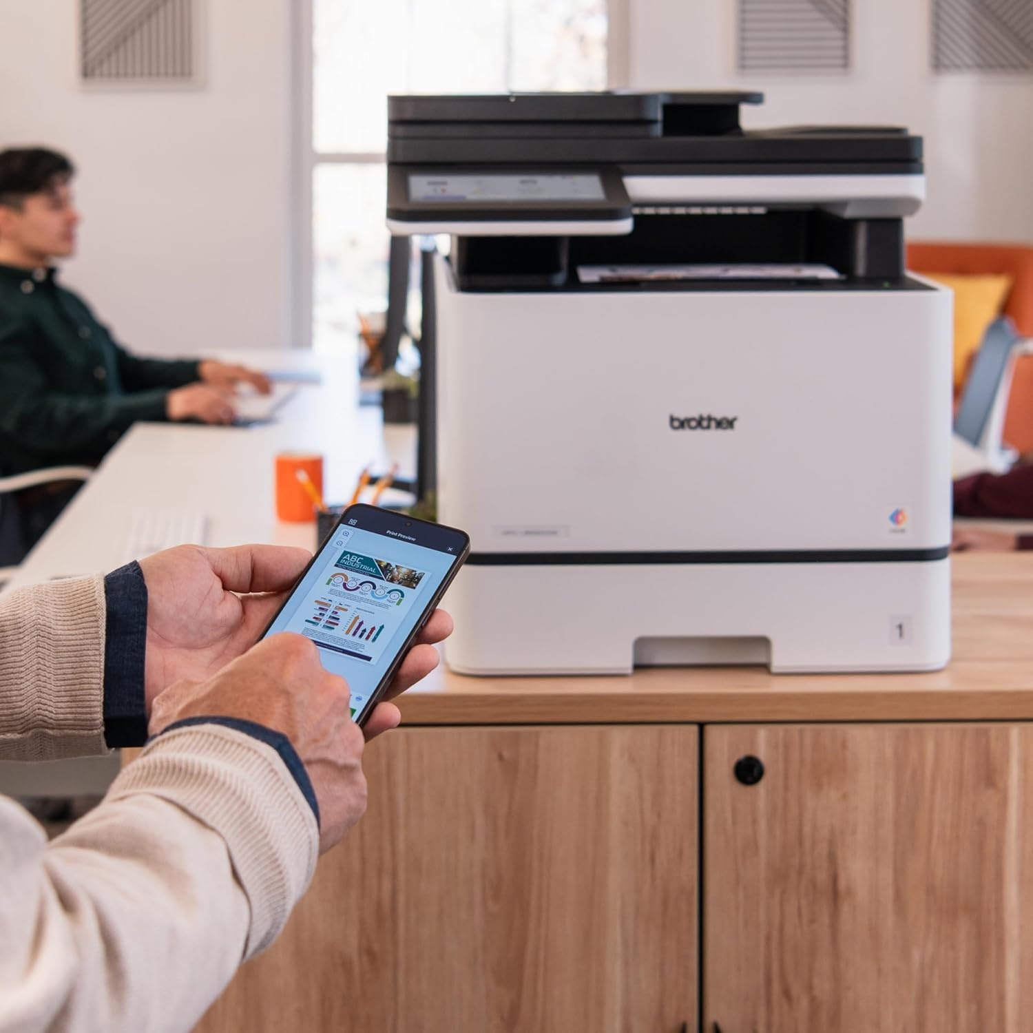 image:imageBrother MFCL8930CDW Business Color Laser AllinOne Printer with Duplex Print Scan Copy LowCost Printing and Advanced Security FeaturesCurrent Version MFCL8930CDW