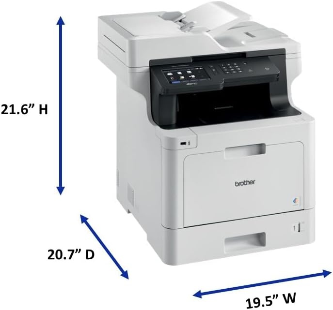 image:imageBrother MFCL8930CDW Business Color Laser AllinOne Printer with Duplex Print Scan Copy LowCost Printing and Advanced Security FeaturesPrevious Version MFCL8900CDW