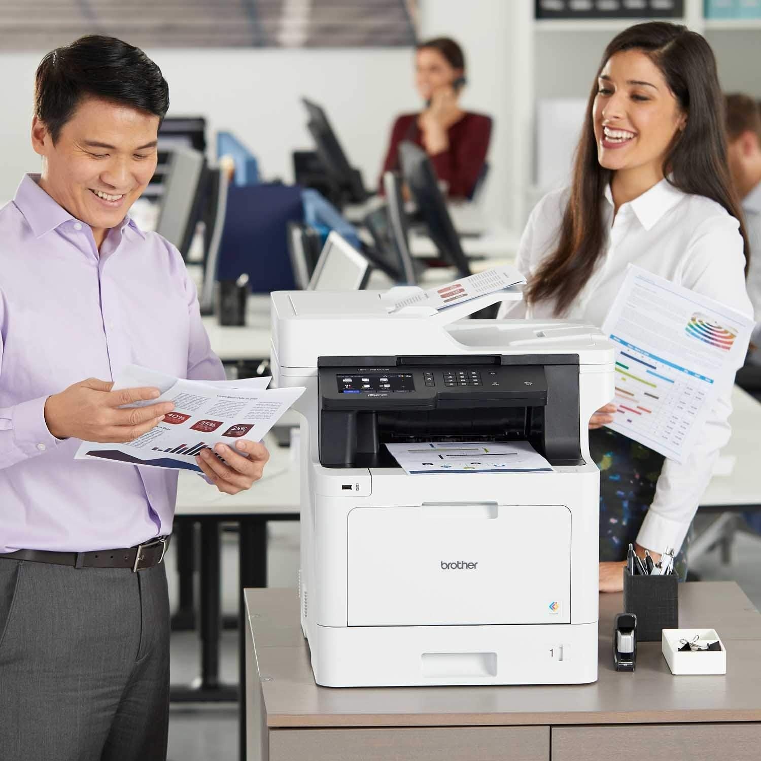 image:imageBrother MFCL8930CDW Business Color Laser AllinOne Printer with Duplex Print Scan Copy LowCost Printing and Advanced Security FeaturesPrevious Version MFCL8900CDW