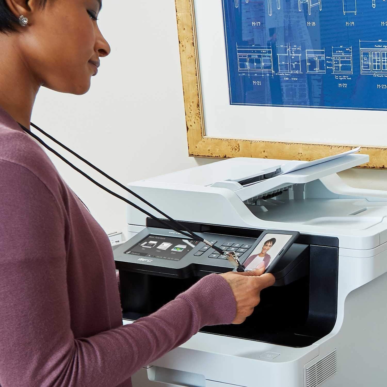image:imageBrother MFCL8930CDW Business Color Laser AllinOne Printer with Duplex Print Scan Copy LowCost Printing and Advanced Security FeaturesPrevious Version MFCL8900CDW