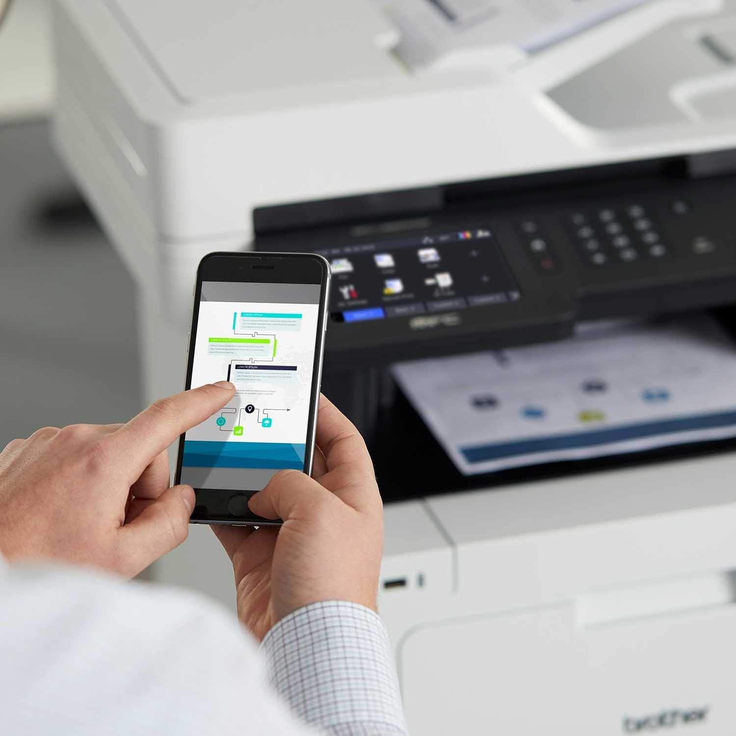 image:imageBrother MFCL8930CDW Business Color Laser AllinOne Printer with Duplex Print Scan Copy LowCost Printing and Advanced Security FeaturesPrevious Version MFCL8900CDW