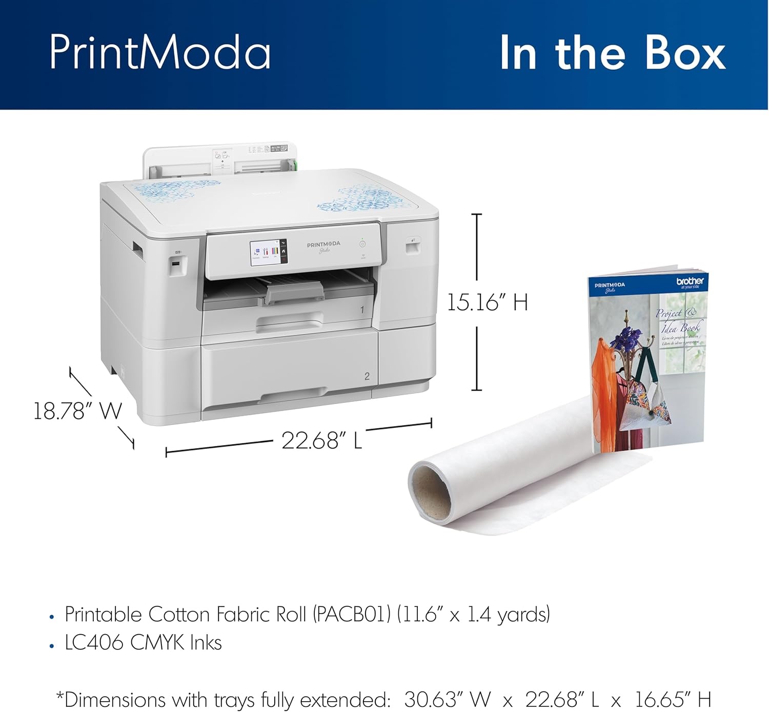 image:imageBrother PrintModa Studio Fabric Printer