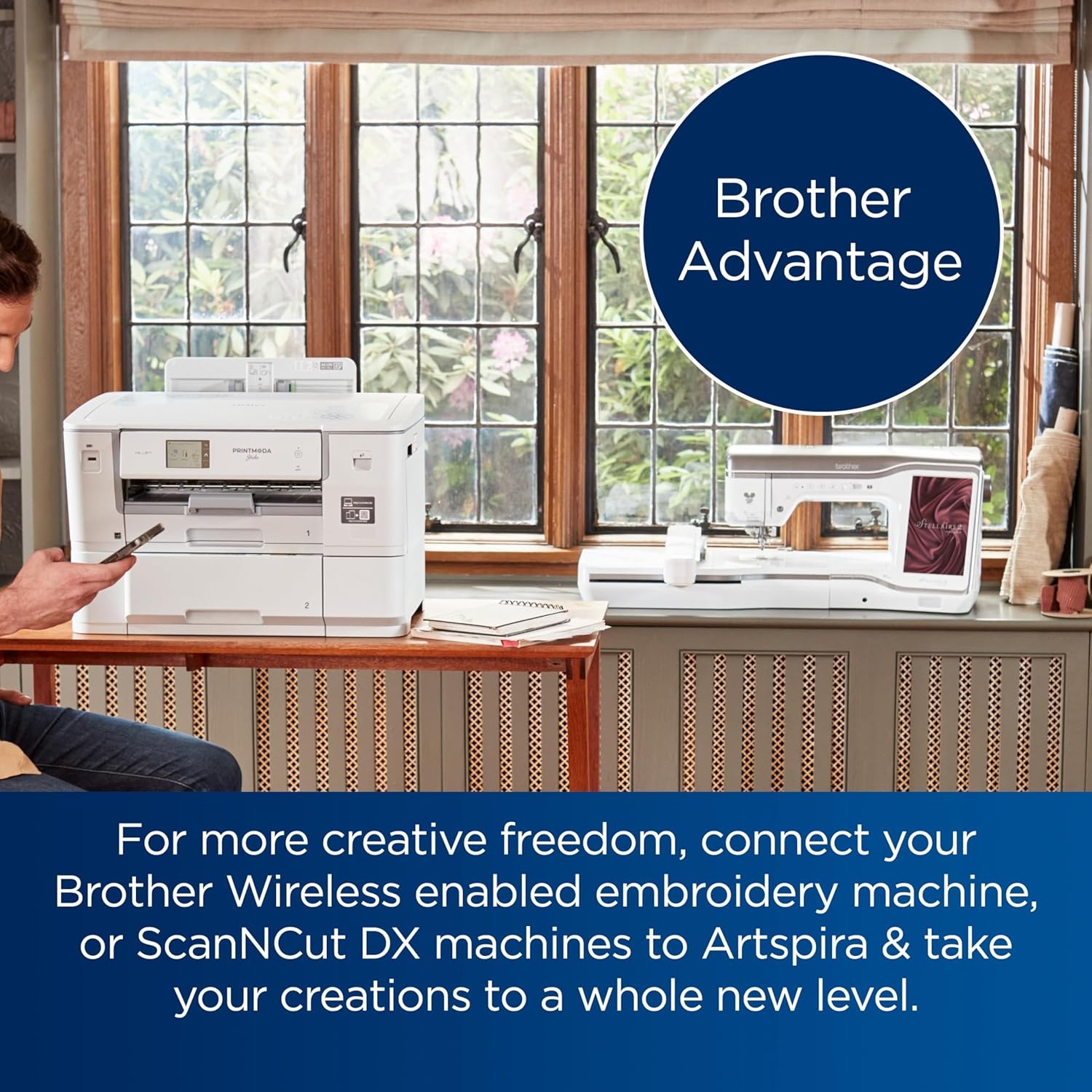 image:imageBrother PrintModa Studio Fabric Printer