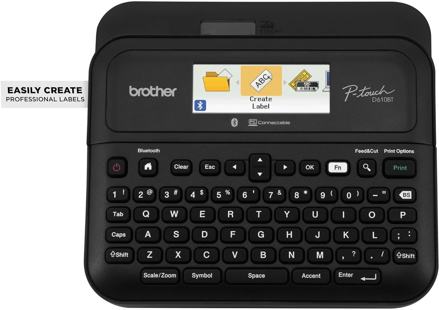 image:imageBrother Ptouch PTD610BT Business Professional Connected Label Maker With BluetoothPTD610BTVP with Carry Case