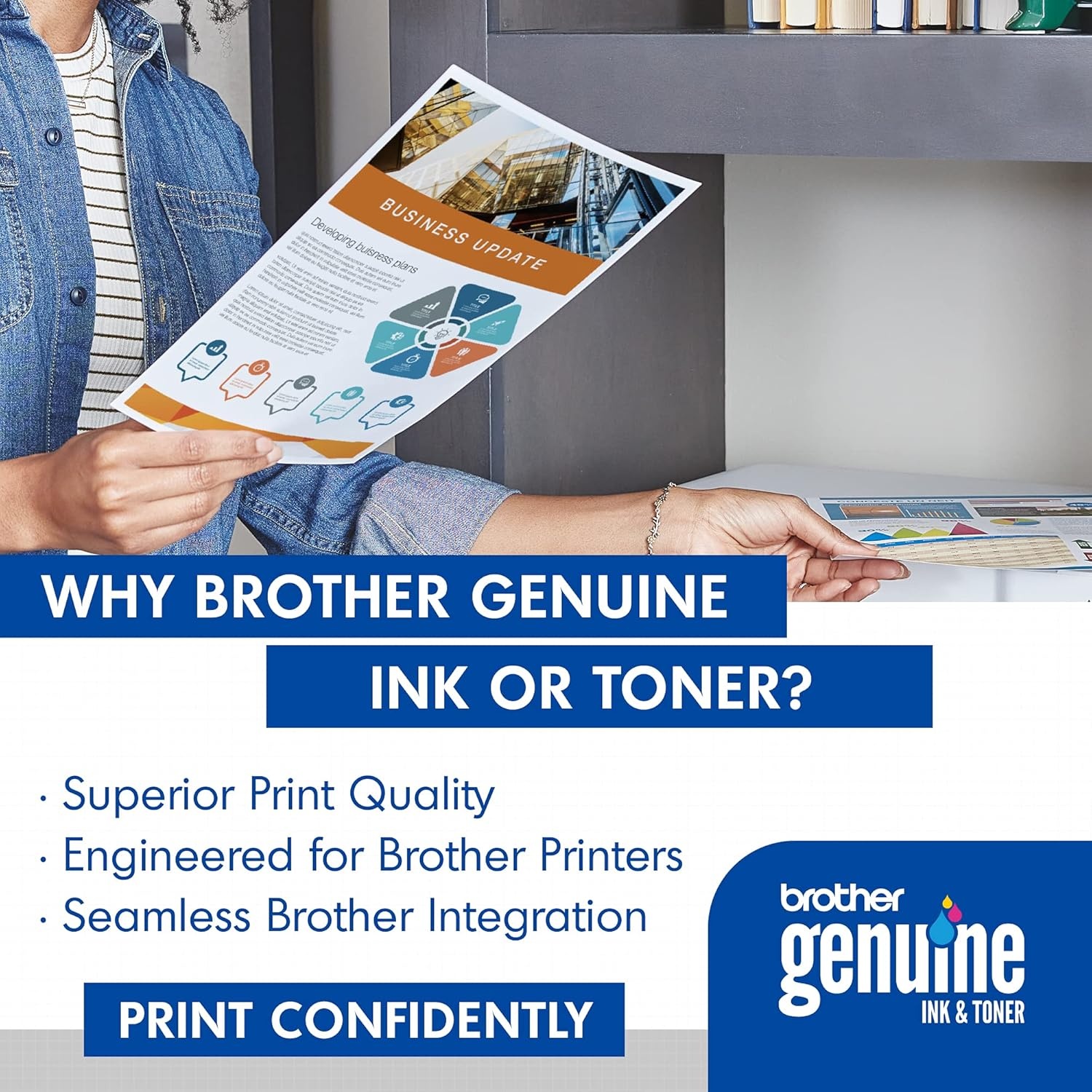 image:imageBrother TN431 3PK Cyan Magenta Yellow Standard Yield Model TN4313PKBlack