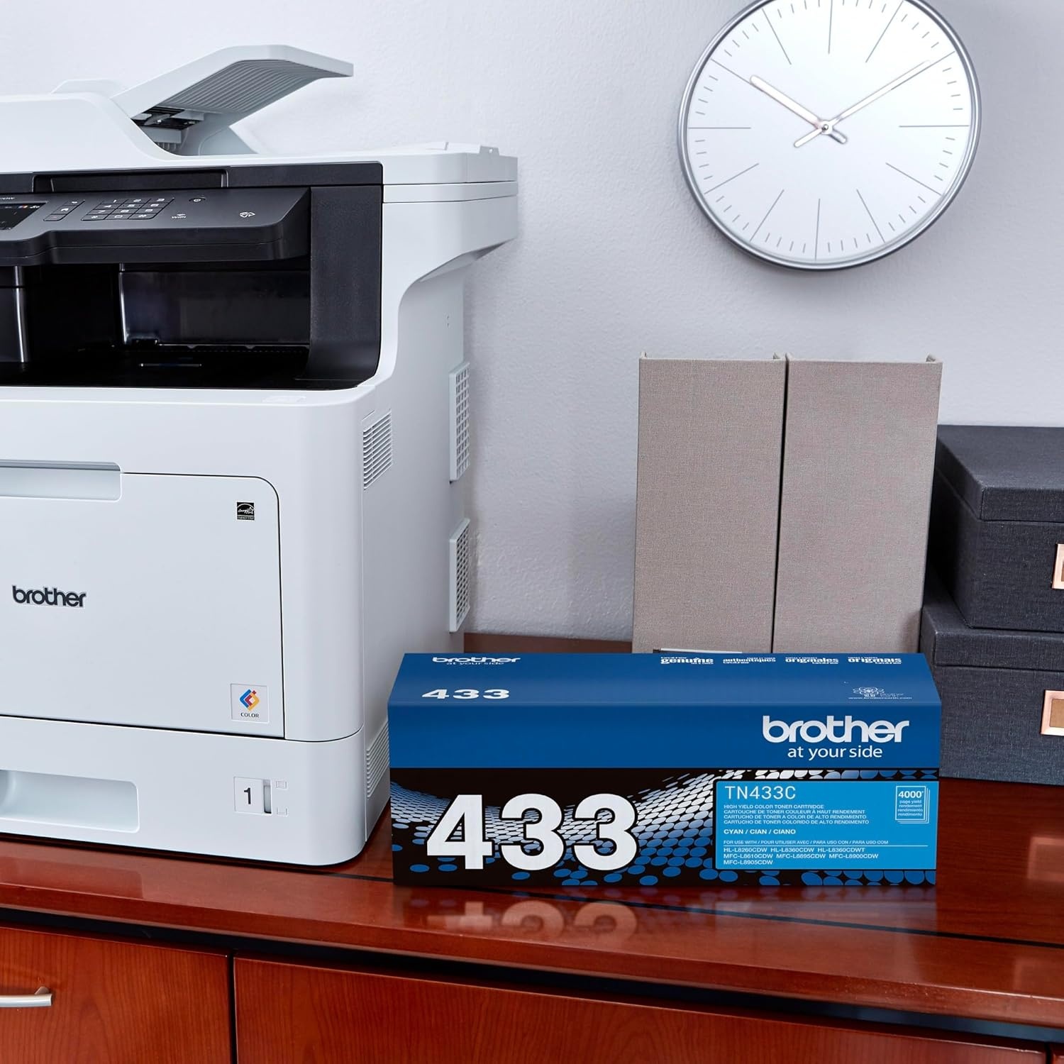image:imageBrother TN431 3PK Cyan Magenta Yellow Standard Yield Model TN4313PKCyan