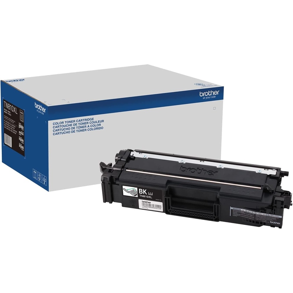 image:imageBrother Genuine High Yield Toner Cartridge TN810XLY Replacement Yellow Toner Page Yield Up to 9000 PagesBlack