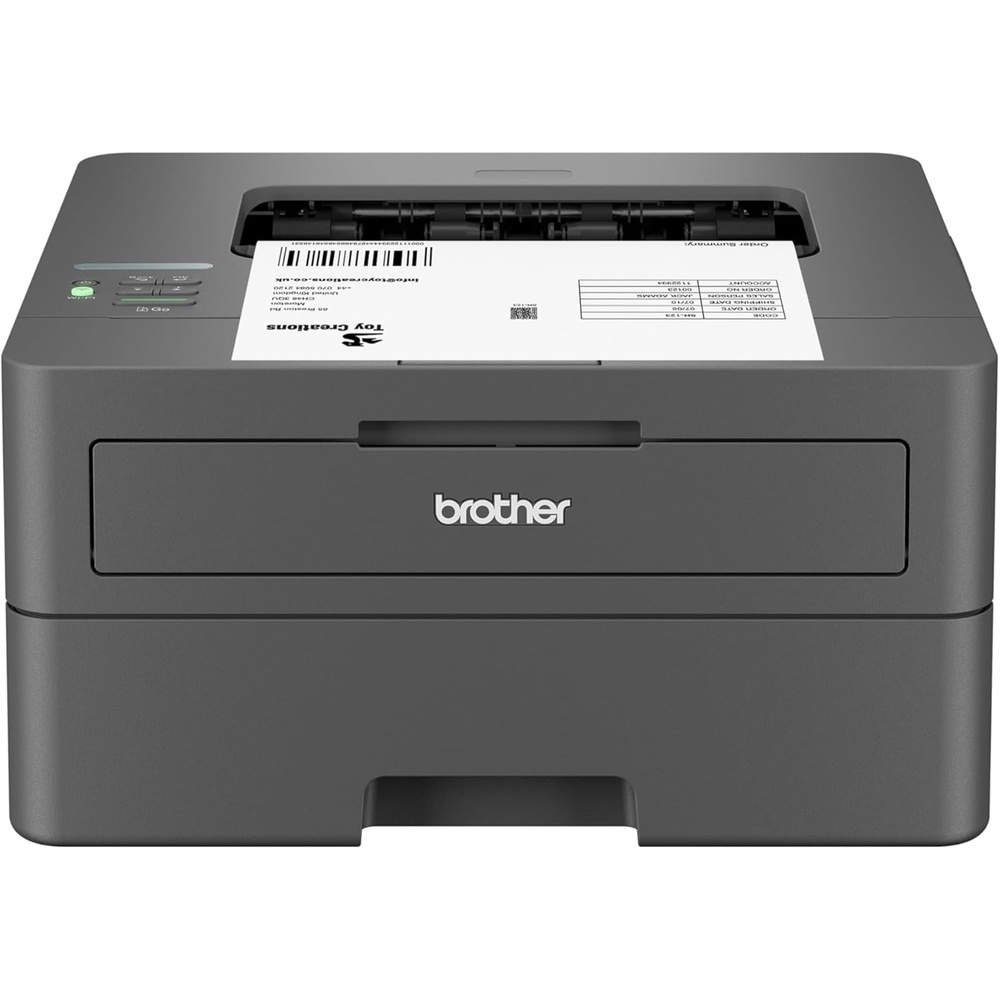 image:imageBrother HLL2405W Wireless Compact Monochrome Laser Printer with Mobile Printing Black amp White Output Includes Refresh Subscription Trial1 Works with AlexaRenewed Refurbished