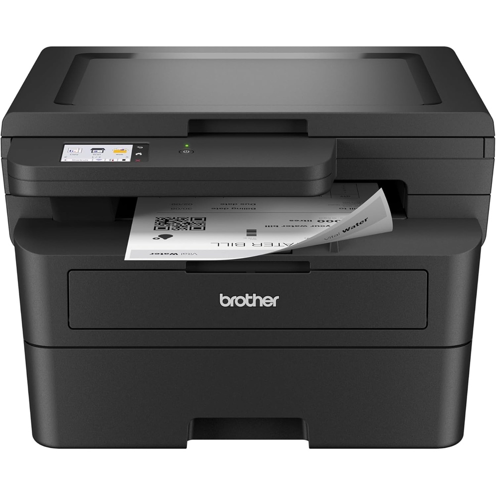 image:imageBrother HLL2480DW Wireless Compact Monochrome MultiFunction Laser Printer with Copy and Scan Duplex Mobile Black amp White Includes Refresh Subscription Trial1 Works with AlexaNew