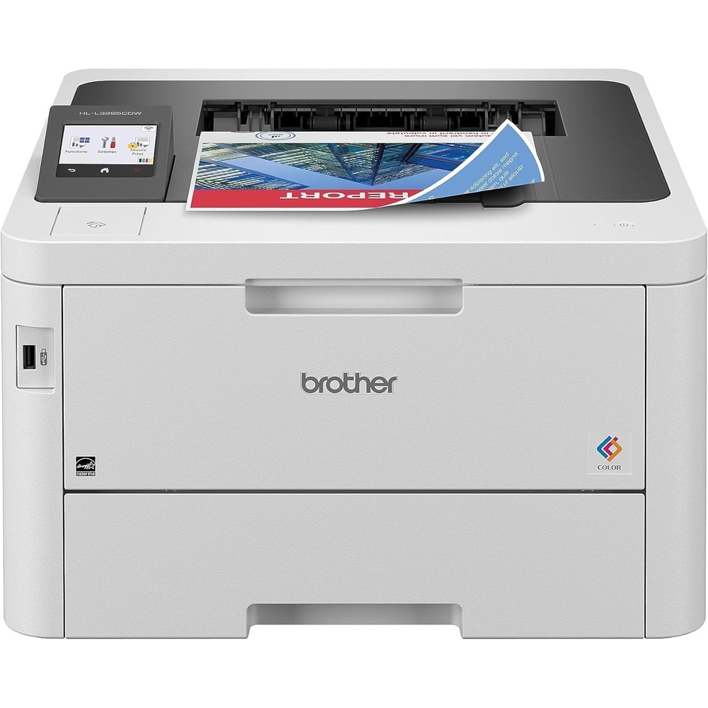 image:imageBrother HLL3295CDW Wireless Compact Digital Color Printer with Laser Quality Output Duplex NFC Mobile amp Ethernet Includes 2 Month Refresh Subscription Trial Amazon Dash Replenishment ReadyNew HLL3295CDW