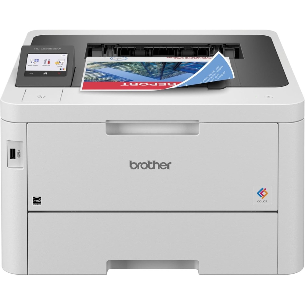 image:imageBrother HLL3295CDW Wireless Compact Digital Color Printer with Laser Quality Output Duplex NFC Mobile amp Ethernet Includes 2 Month Refresh Subscription Trial Amazon Dash Replenishment ReadyRenewed HLL3295CDW