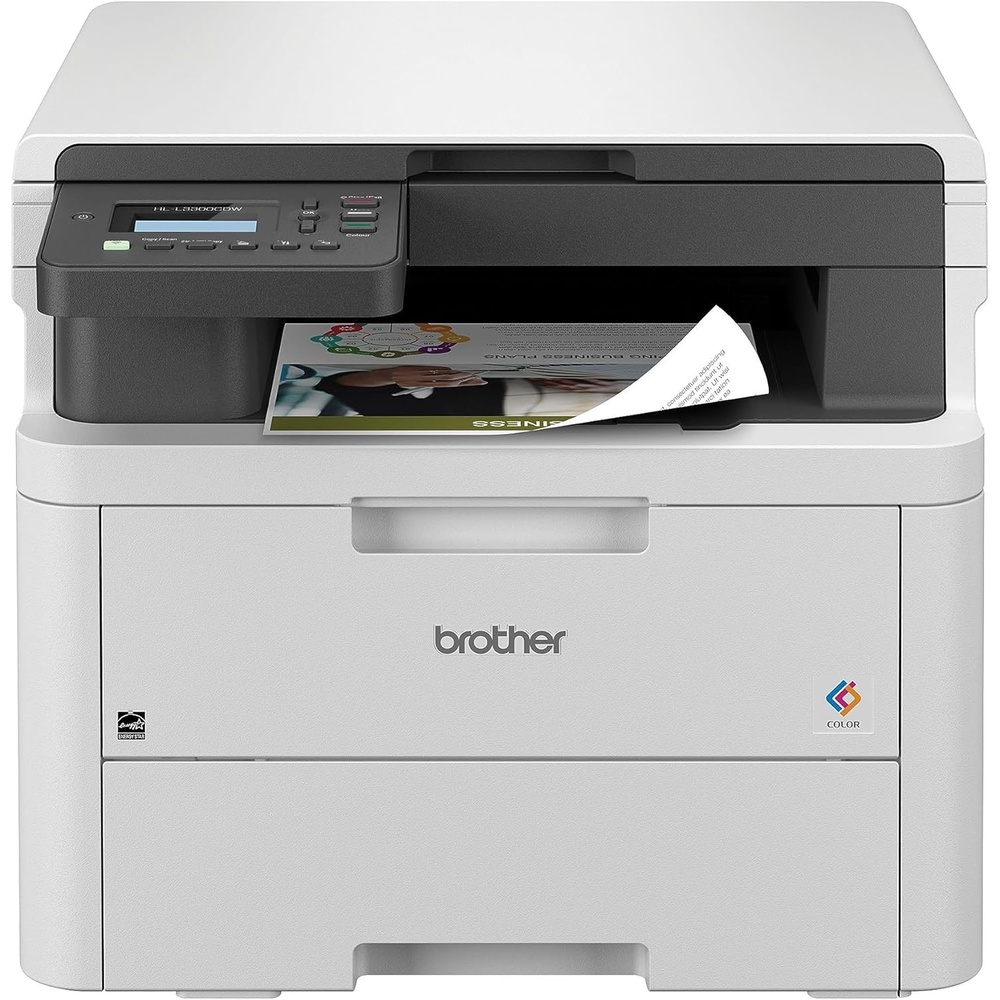image:imageBrother HLL3300CDW Wireless Digital Color MultiFunction Printer with Laser Quality Output Copy amp Scan Duplex Mobile Includes 2 Month Refresh Subscription Trial Works with AlexaNew