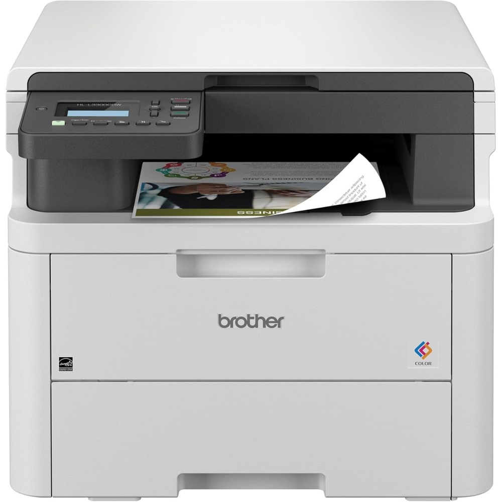 image:imageBrother HLL3300CDW Wireless Digital Color MultiFunction Printer with Laser Quality Output Copy amp Scan Duplex Mobile Includes 2 Month Refresh Subscription Trial Works with AlexaRenewed Refurbished