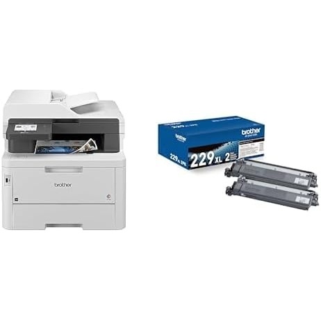image:imageBrother MFCL3780CDW Wireless Digital Color AllinOne Printer with Laser Quality Output Single Pass Duplex Copy amp Scan Includes 2 Month Refresh Subscription Trial Works with AlexaNew