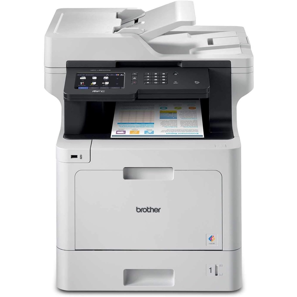image:imageBrother MFCL8930CDW Business Color Laser AllinOne Printer with Duplex Print Scan Copy LowCost Printing and Advanced Security FeaturesPrevious Version MFCL8900CDW