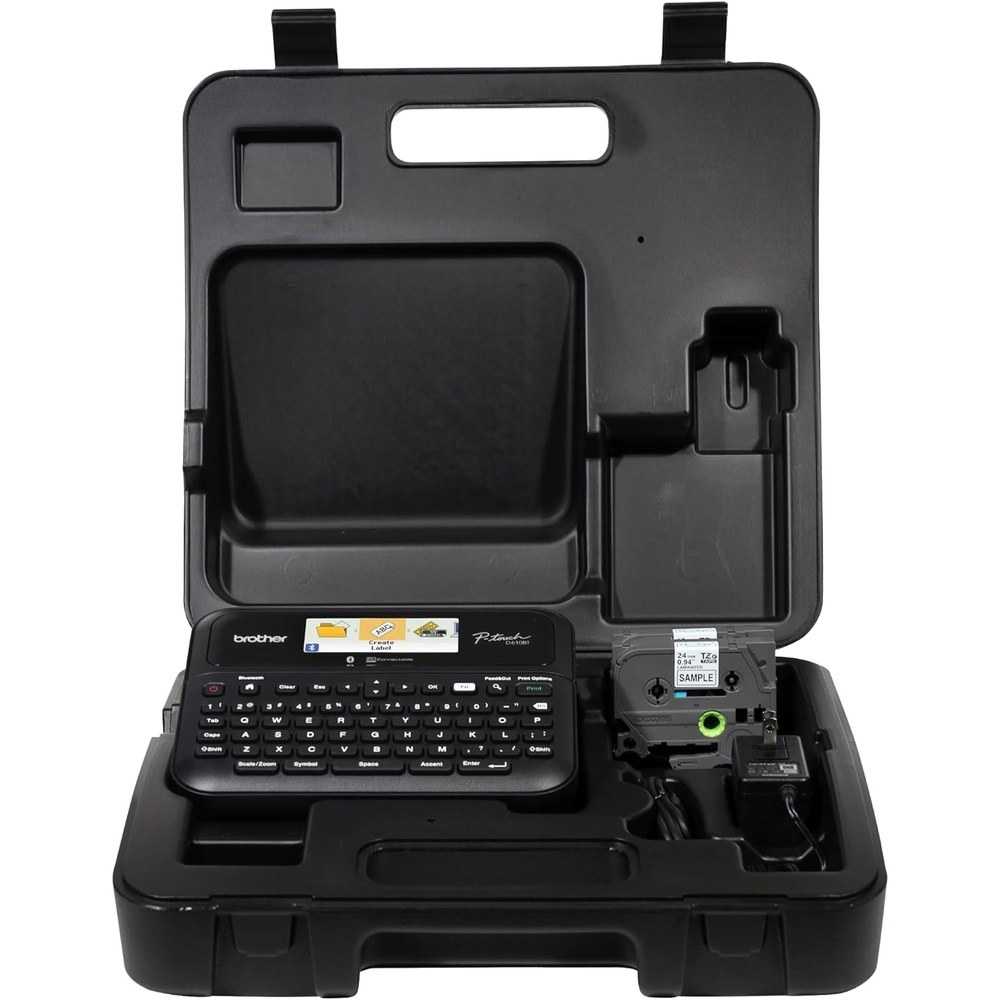 image:imageBrother Ptouch PTD610BT Business Professional Connected Label Maker With BluetoothPTD610BTVP with Carry Case