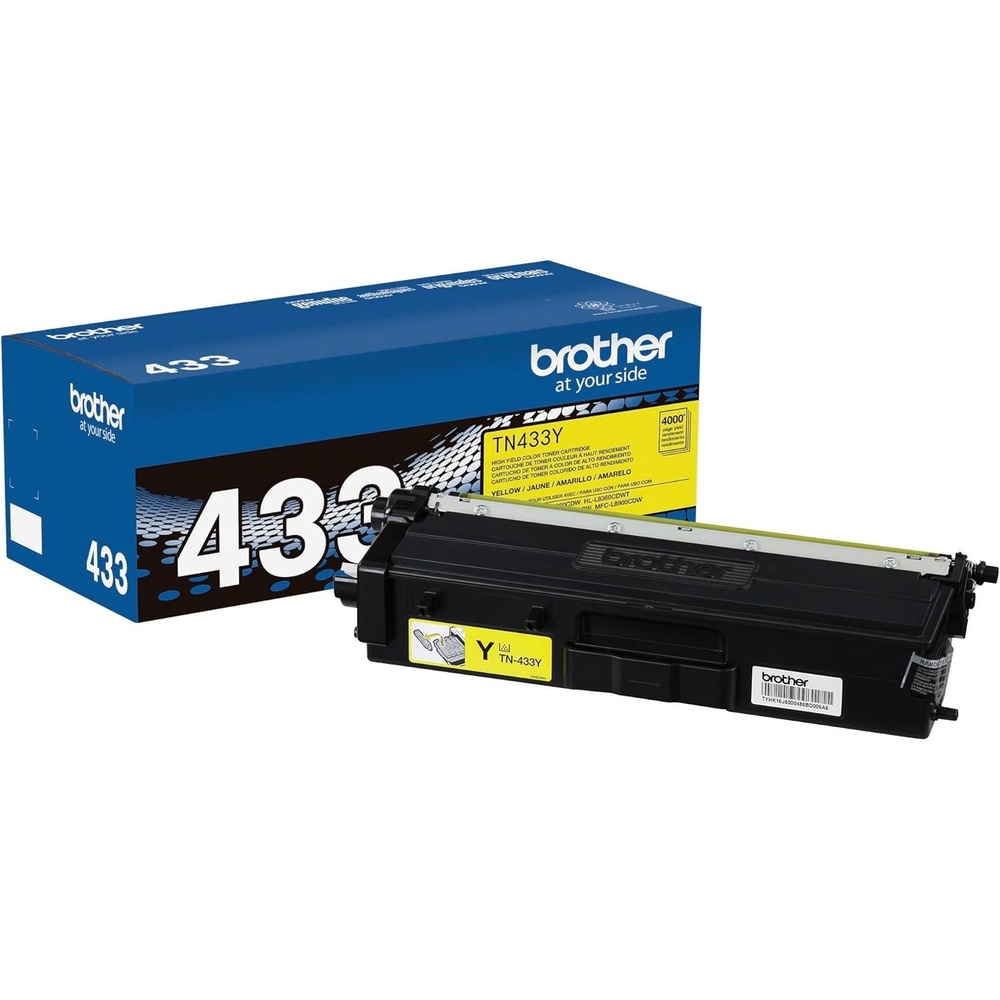 image:imageBrother TN431 3PK Cyan Magenta Yellow Standard Yield Model TN4313PKYellow