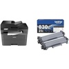MFCL2820DW + 2-pack of High Yield Toner