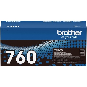 image:imageBrother Genuine HighYield Black Toner Cartridge Twin Pack TN760 2Pk TN7602PK2 PackHigh Yield