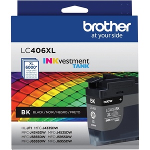 image:imageBrother Genuine LC406M Standard Yield Magenta INKvestment Tank Ink CartridgeBlack