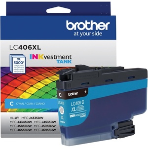 image:imageBrother Genuine LC406M Standard Yield Magenta INKvestment Tank Ink CartridgeCyan