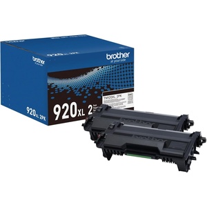 image:imageBrother Genuine TN920XL HighYield Black Toner Cartridge 2Pack for Professional Business Laser Printers 12000 Pages per Cartridge Compatible with HLL5210DW HLL6210DW SeriesPack of 2
