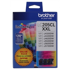 image:imageBrother Printer LC205C Super High Yield Ink Cartridge CyanColors