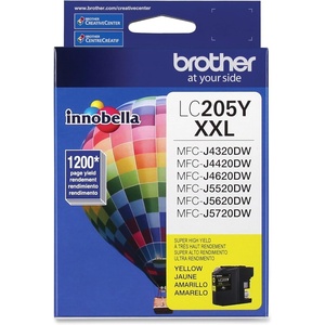 image:imageBrother Printer LC205C Super High Yield Ink Cartridge CyanYellow