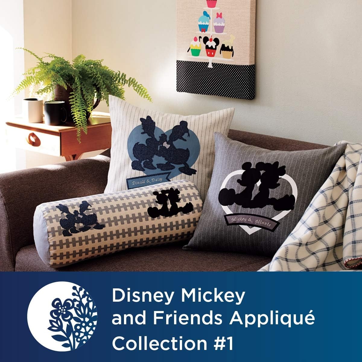 image:imageBrother ScanNCut Disney Pattern Collection 3 CADSNP03 Mickey and Friends Appliques Includes 33 Intricate Designs for Home Dcor Vinyl Wall Art Ironon Transfers for Clothing and More