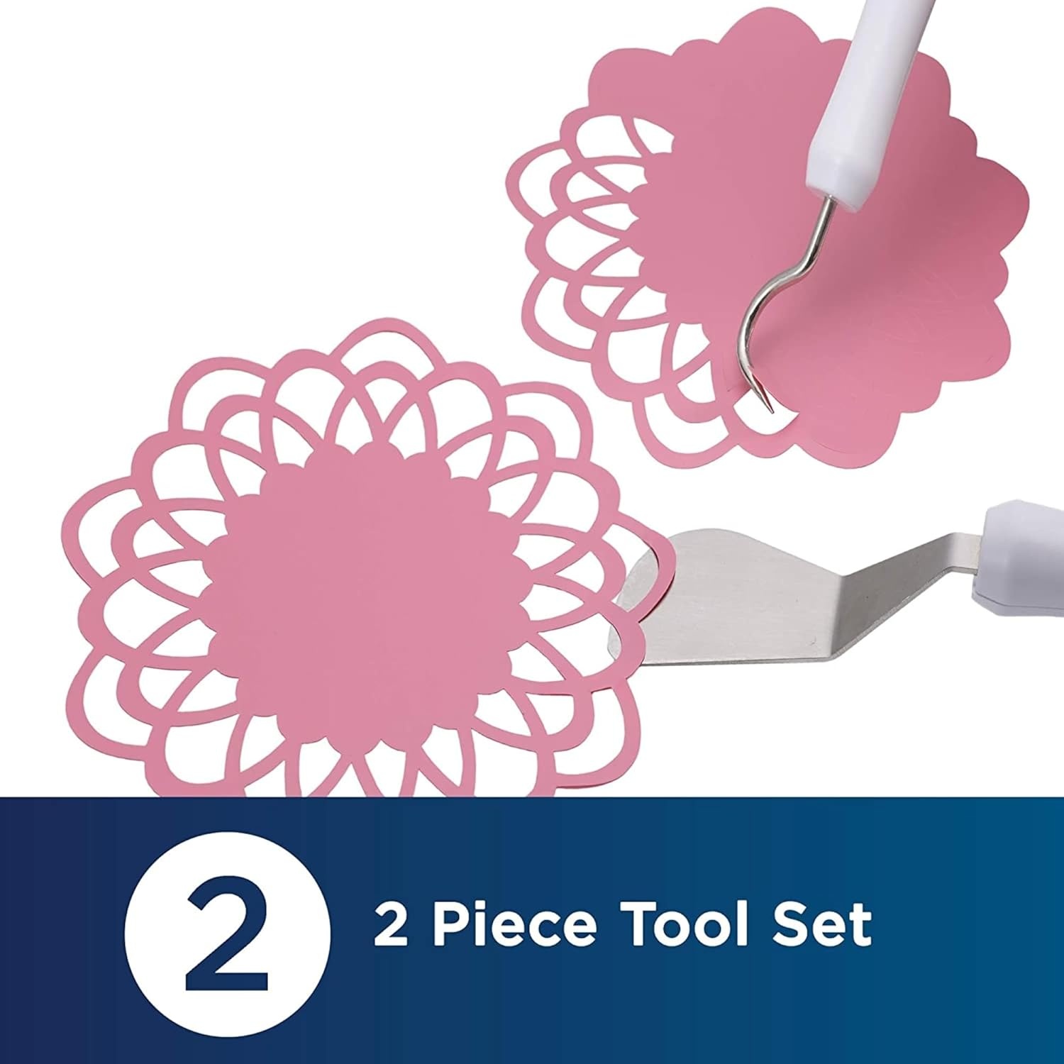 image:imageBrother ScanNCut Spatula and Hook Set CASPHK1 2Piece Accessory Set Essential Tools for Weeding Vinyl Decals Lifting Paper Cutouts and More